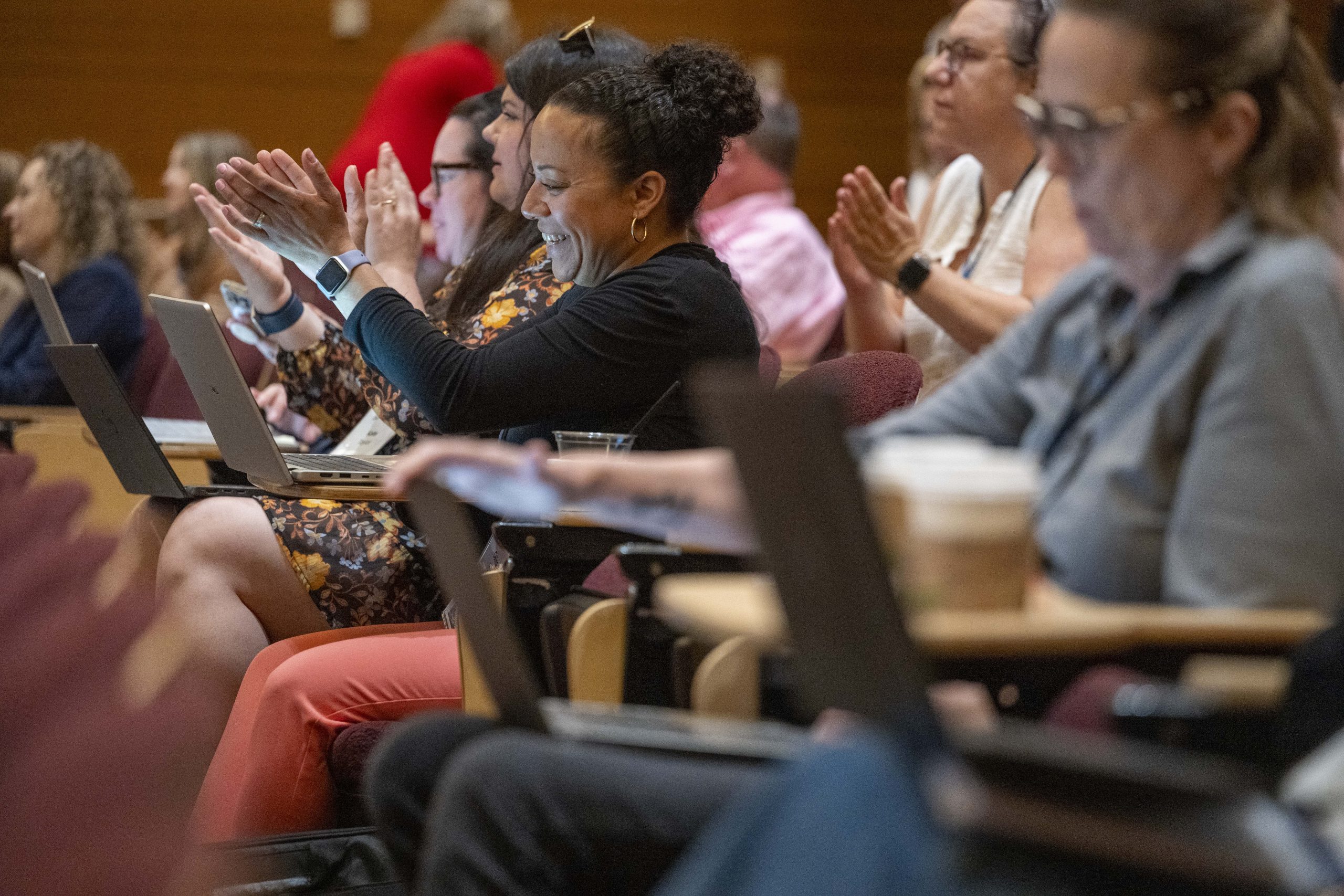 UConn staff and faculty attending Technology Day in McHugh Hall on June 2, 2026.